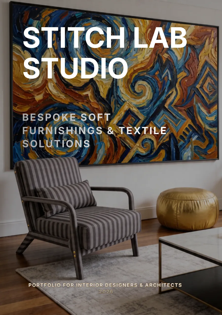 Stitch Lab Studio portfolio cover
